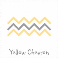 Yellow Chevron Baby Shower